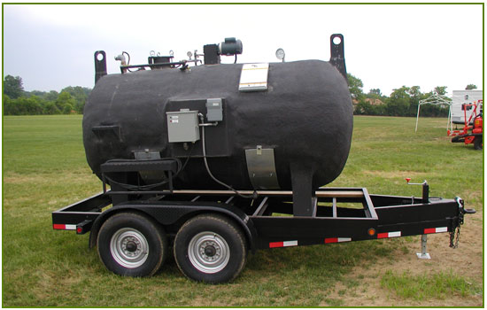 trailer mounted emulsion tank